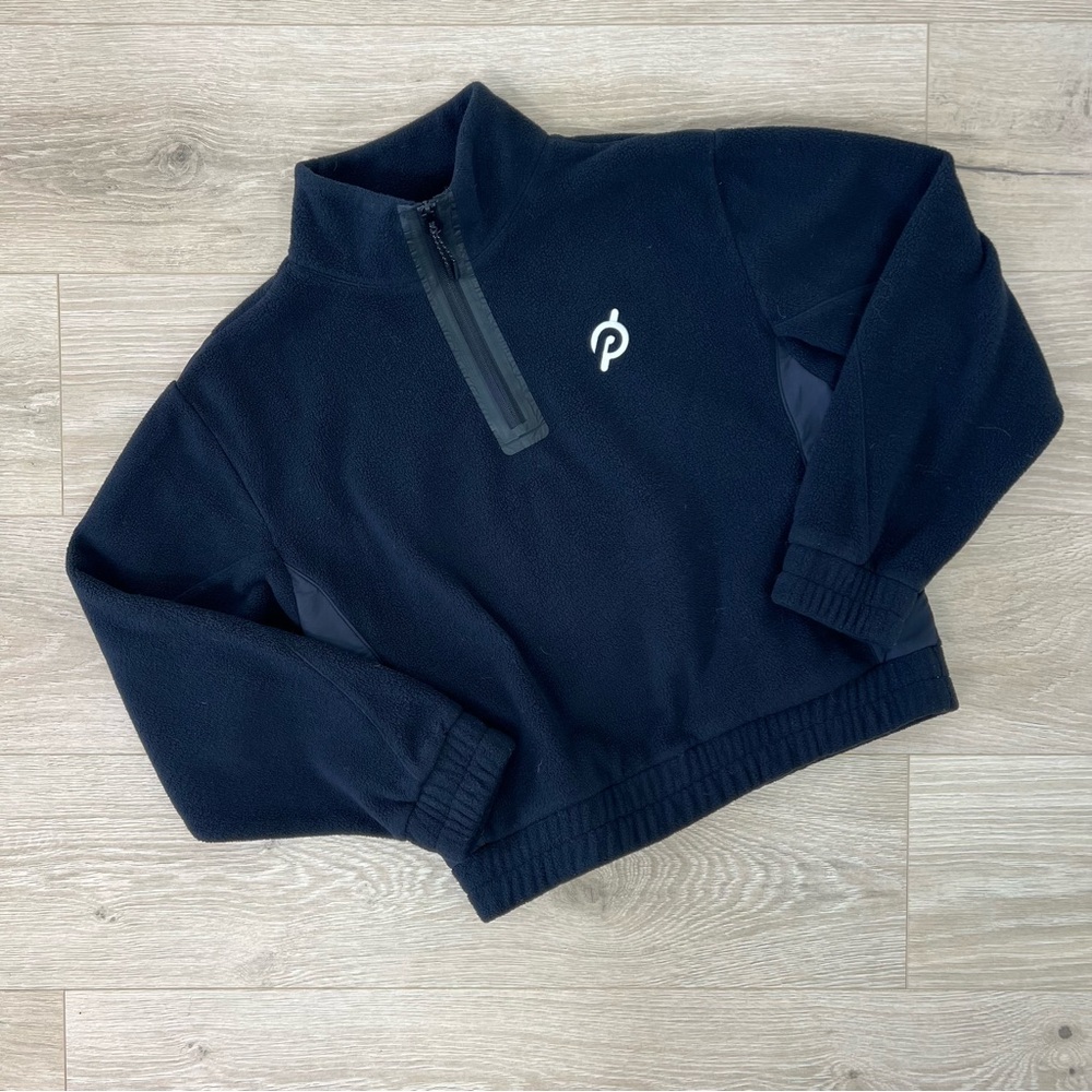 Peloton Black New Heights 1/2 Zip